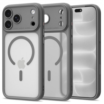 Tech-Protect MagPeak MagSafe CC Apple iPhone 17 Pro / 18 Pro Hülle THP6116, Matte Titanium