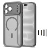 Tech-Protect MagPeak MagSafe CC Apple iPhone 17 Pro / 18 Pro Hülle THP6116, Matte Titanium