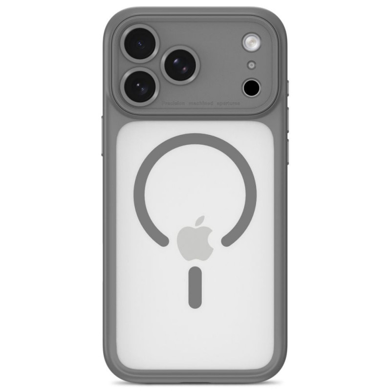 Tech-Protect MagPeak MagSafe CC Apple iPhone 17 Pro / 18 Pro Hülle THP6116, Matte Titanium