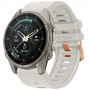 Tech-Protect Silikon-Armband für Garmin Fenix 5s / 5s Plus / 6s / 6s Pro / 7s / 8 / 9 / 9 Pro 43 mm, Fog Grey