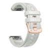 Tech-Protect Silikon-Armband für Garmin Fenix 5s / 5s Plus / 6s / 6s Pro / 7s / 8 / 9 / 9 Pro 43 mm, Fog Grey