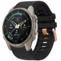 Tech-Protect Silikon-Armband für Garmin Fenix 5s / 5s Plus / 6s / 6s Pro / 7s / 8 / 9 / 9 Pro 43 mm, Schwarz