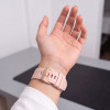 Tech-Protect Silikon-Armband für Garmin Fenix 5s / 5s Plus / 6s / 6s Pro / 7s / 8 / 9 / 9 Pro 43 mm, Powder Pink