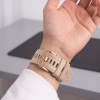 Tech-Protect Silikon-Uhrenarmband für Garmin Fenix 5s / 5s Plus / 6s / 6s Pro / 7s / 8 / 9 / 9 Pro 43 mm, Walnut