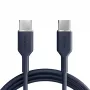 Puro Icon 60W USB-C-auf-USB-C-Kabel 1,5 m, Navy Blue