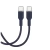 Puro Icon 60W USB-C-auf-USB-C-Kabel 1,5 m, Navy Blue