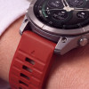 Tech-Protect Silikon-Uhrenarmband für Garmin Fenix 5 / 6 / 6 Pro / 7 / 8 / 8 Pro / E / 9 / 9 Pro 47 mm, Crimson Red