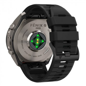 Tech-Protect Silikon-Armband für Garmin Fenix 5 / 6 / 6 Pro / 7 / 8 / 8 Pro / E / 9 / 9 Pro 47 mm, Obsidian Black