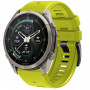 Tech-Protect Silikon-Armband für Garmin Fenix 5 / 6 / 6 Pro / 7 / 8 / 8 Pro / E / 9 / 9 Pro 51 mm, Volt Lime