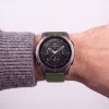 Tech-Protect Silikon-Uhrenarmband für Garmin Fenix 5 / 6 / 6 Pro / 7 / 8 / 8 Pro / E / 9 / 9 Pro 51 mm, Military Green