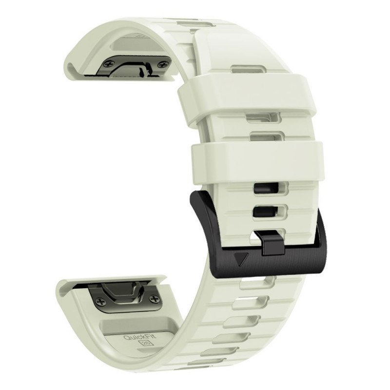 Tech-Protect Silikon-Armband für Garmin Fenix 5 / 6 / 6 Pro / 7 / 8 / 8 Pro / E / 9 / 9 Pro 51 mm, Stone Grey