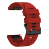 Tech-Protect Silikon-Armband für Garmin Fenix 5 / 6 / 6 Pro / 7 / 8 / 8 Pro / E / 9 / 9 Pro 51 mm, Crimson Red