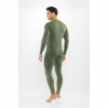 Viking Altis Man Set Herren-Merino-Unterwäscheset, dunkelgrün, XL