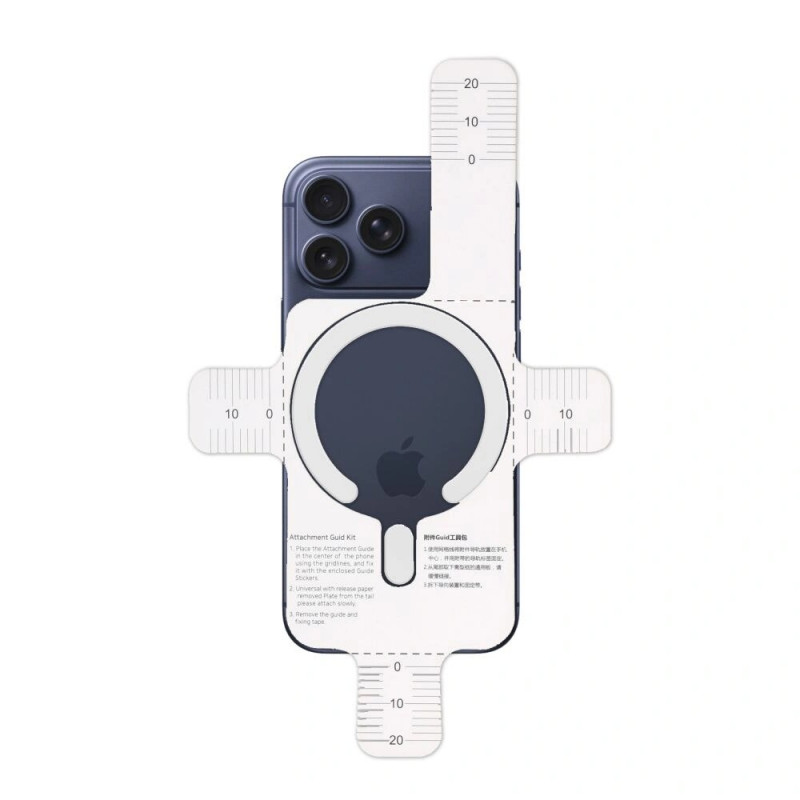 Tech-Protect MMP-200 Magnetischer MagSafe-Ring, Weiß