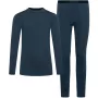 Viking Meriboo Man Set Merino Herren-Unterwäscheset, marineblau, XL