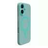 Puro Daylight MagSafe Silikonhülle für iPhone 16, Grün