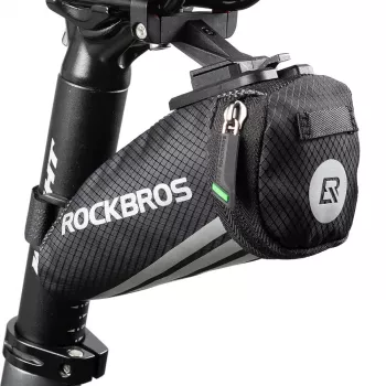 Rockbros C28 Fahrrad-Satteltasche, schwarz