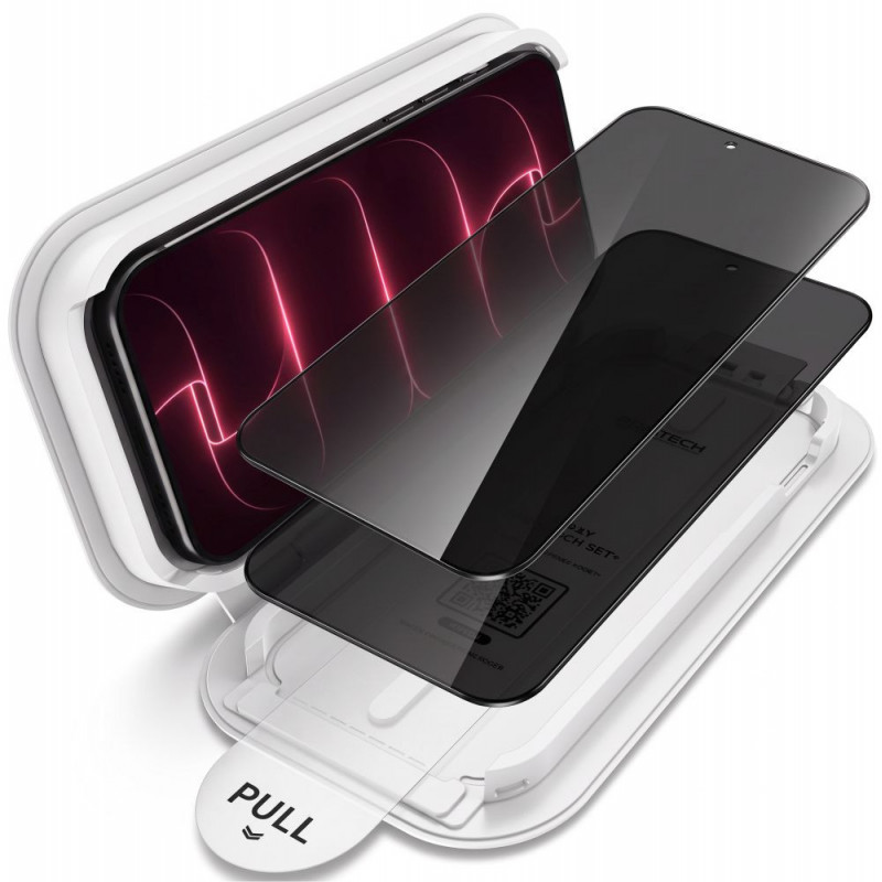 Tech-Protect OneTouch Set Spy+ Sichtschutz-Panzerglas für Apple iPhone 18 Pro Max (2 Stk.)