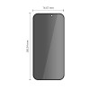 Tech-Protect OneTouch Set Spy+ Sichtschutz-Panzerglas für Apple iPhone 18 Pro Max (2 Stk.)