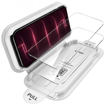 Tech-Protect OneTouch Set+ Panzerglas für Apple iPhone 17 Pro / 18 Pro, transparent (2 Stück)