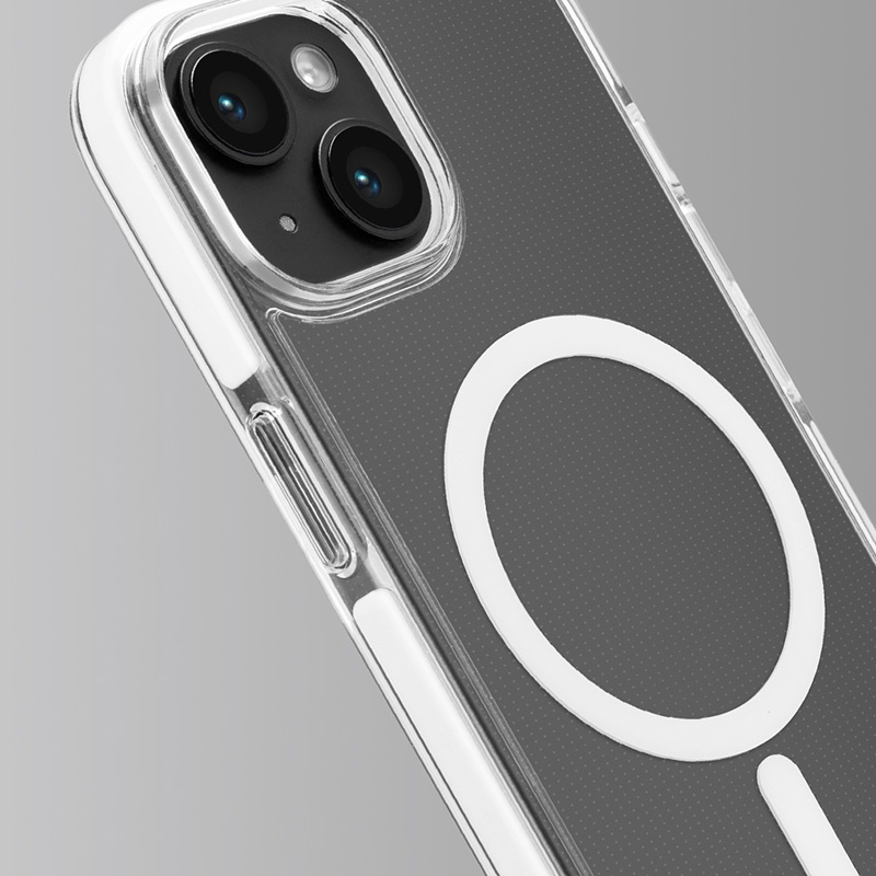 Puro LITEMAG PRO MagSafe-Hülle für Apple iPhone 15, transparent