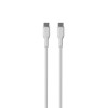Puro ICON Soft USB-C-auf-USB-C-Kabel PUR671, 1,5 m, Weiß