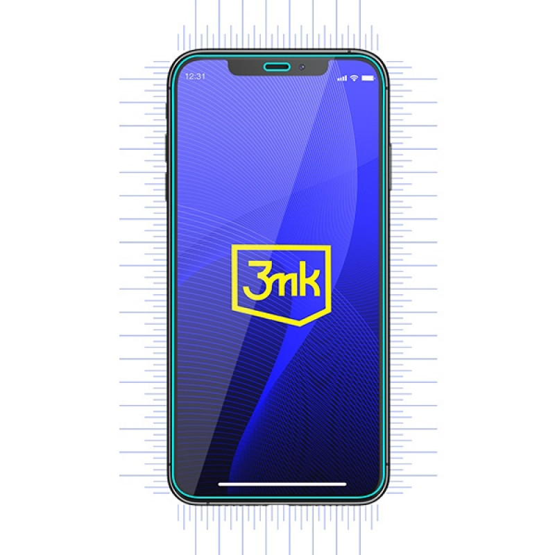 3MK FlexibleGlass Hybridglas Displayschutzfolie für Xiaomi 12T / 12T Pro, 3MK4162