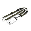 Tech-Protect C9S Rope Crossbody Handyband, Nylon, 91–140 cm, Army Green