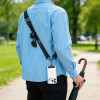 Tech-Protect C9S Rope Crossbody Handy-Trageriemen, Schwarz