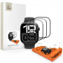 Tech-Protect Easy Set Flex+ Hybridglas für Apple Watch 10 / 11 42 mm, Schwarz (3 Stk.)