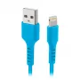 SBS TECABLEUSBIP589A USB-A auf Lightning Kabel, 1 m, Blau