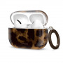 Tech-Protect Lamano Hülle für Apple AirPods Pro 3, Schwarz und Braun