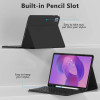 Tech-Protect SmartCase Pen + Keyboard für Lenovo Idea Tab Plus 12.1 (TB-361), Schwarz