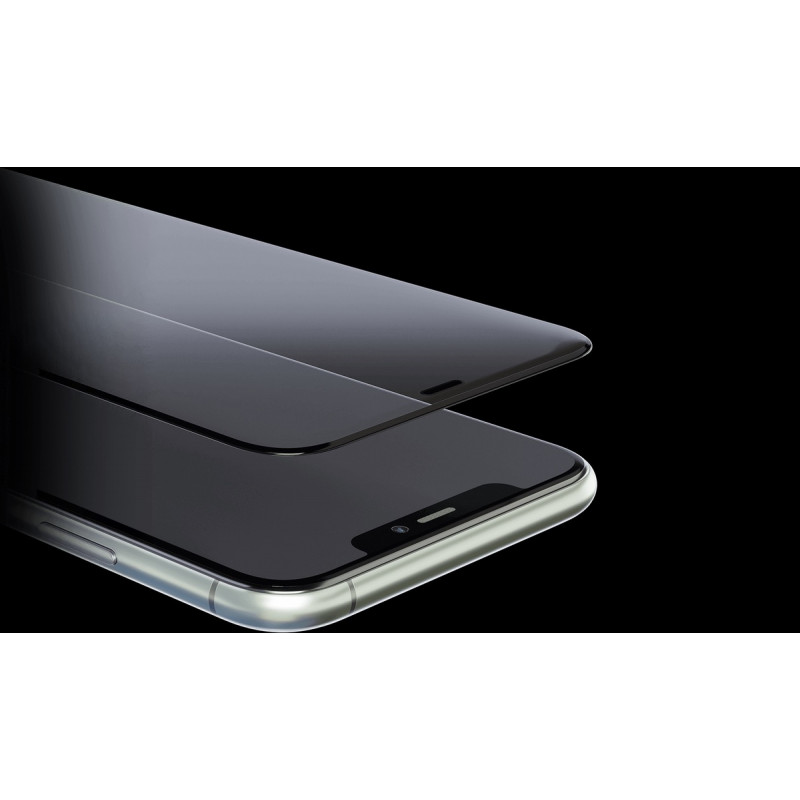3MK NeoGlass Verbundglas Displayschutzfolie für Apple iPhone 14 Plus / 15 Plus, 3MK3992, schwarz