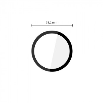 Tech-Protect Glass Flex+ Hybridglas für Garmin Venu 4 41 mm, Schwarz (2 Stk.)