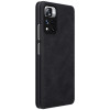 [CR] Nillkin Qin Hülle für Xiaomi Mi 11i HyperCharge / Redmi Note 11 Pro (China), Schwarz (Kundenrückläufer)