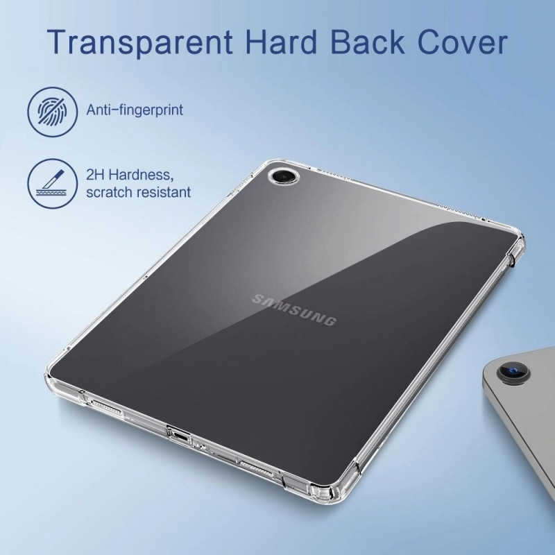 Tech-Protect FlexAir Tablet-Hülle für Samsung Galaxy Tab A9+ / A11+ 11.0 (X210 / X215 / X216 / X230 / X235 / X236), transparent