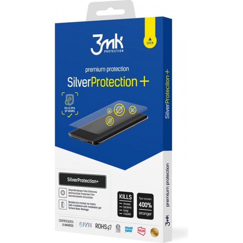 3MK Silver Protect+ Apple iPhone 14 / 14 Pro antimikrobielle Displayschutzfolie