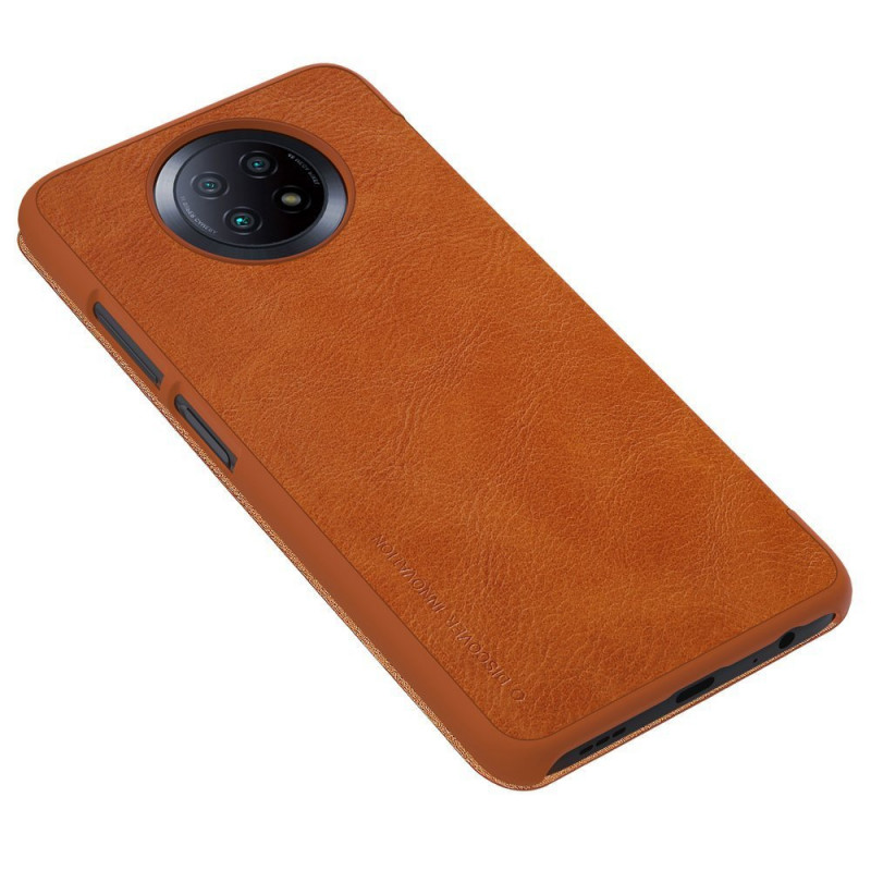 [CR] Nillkin Qin Hülle für Xiaomi Redmi Note 9T 5G, Braun (Kundenrückgabe)