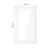 Tech-Protect Glass Fit+ Panzerglas für Samsung Galaxy Tab A9 / A11 8.7 (X110 / X115 / X133 / X135), transparent (2 Stk.)