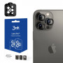 3MK Lens Protection Pro Apple iPhone 13 Pro / 13 Pro Max Kameraobjektivschutzglas, graphitgrau