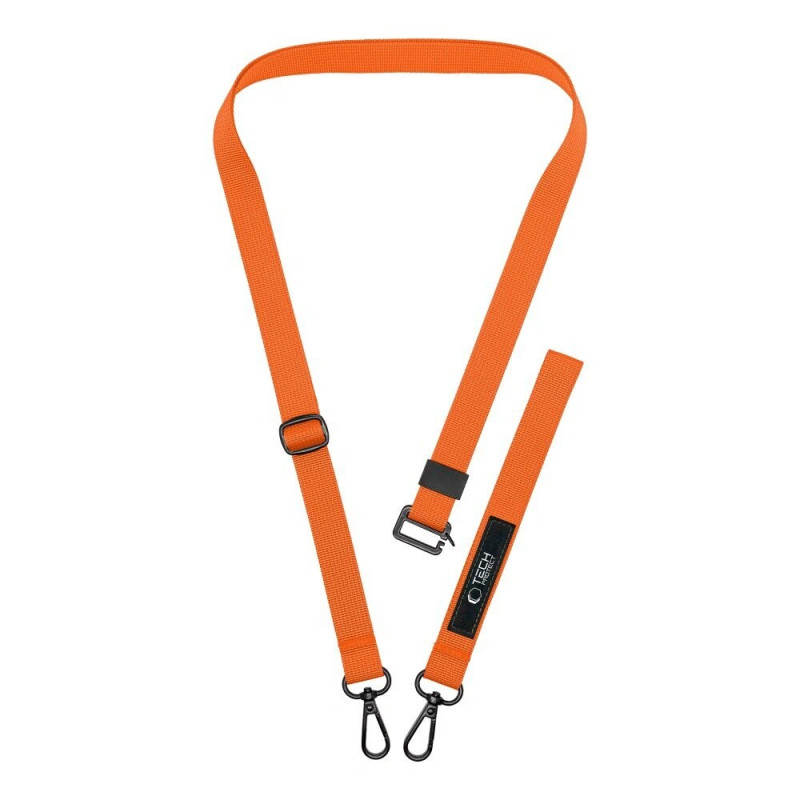 Tech-Protect C6S Rope Crossbody Handy-Umhängeband, Cosmic Orange