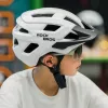 Rockbros LK-67 Jugend-Fahrradhelm mit abnehmbarem Visier, 54-58 cm, weiß