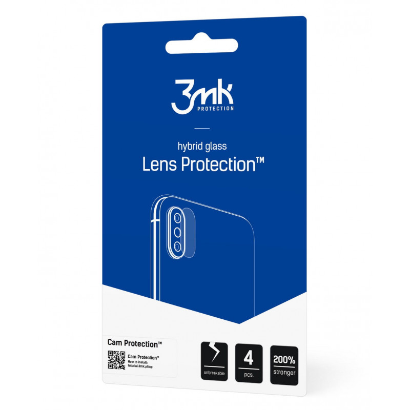 3MK Lens Protection Kameraobjektivglas für Samsung Galaxy A53 5G (4 Stk.)