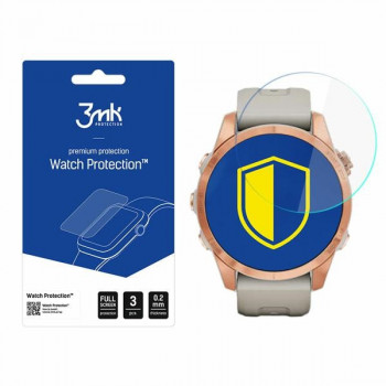 3MK FlexibleGlass Watch Protection Hybridglas für Garmin Fenix 7S