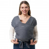 Momcozy M20SSCJ01 Babytragetuch, Dunkelgrau