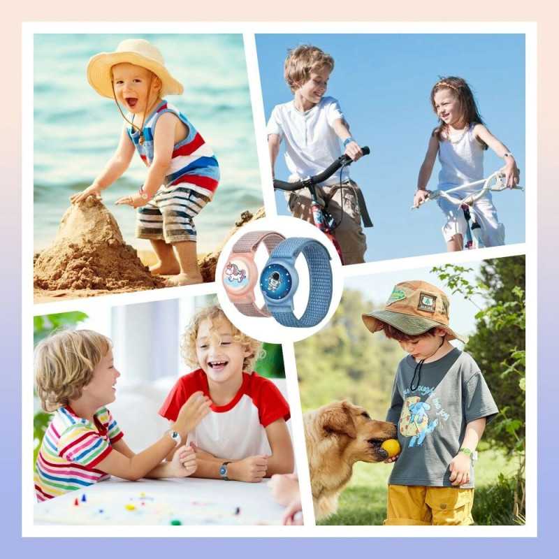 Tech-Protect Nylon For Kids Armband für Apple AirTag 1 / 2, Magic Pony