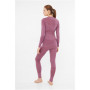 Viking Gasher Lady Set Merino Damen-Unterwäsche, Pink, L