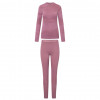 Viking Gasher Lady Set Merino Damen-Unterwäsche, Pink, L