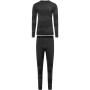 VIKING Gasher Man Set Merino Thermo-Unterwäsche-Set für Herren, Größe L, schwarz
